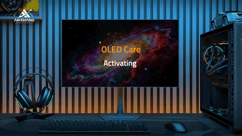 Màn hình Gaming Gigabyte MO27Q28G chống burn-in hiệu quả