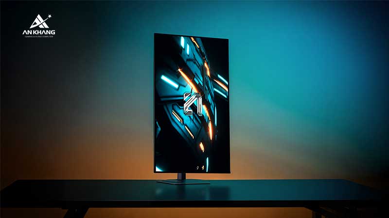 Màn hình Gaming Gigabyte MO27Q28G thiết kế công thái học linh hoạt