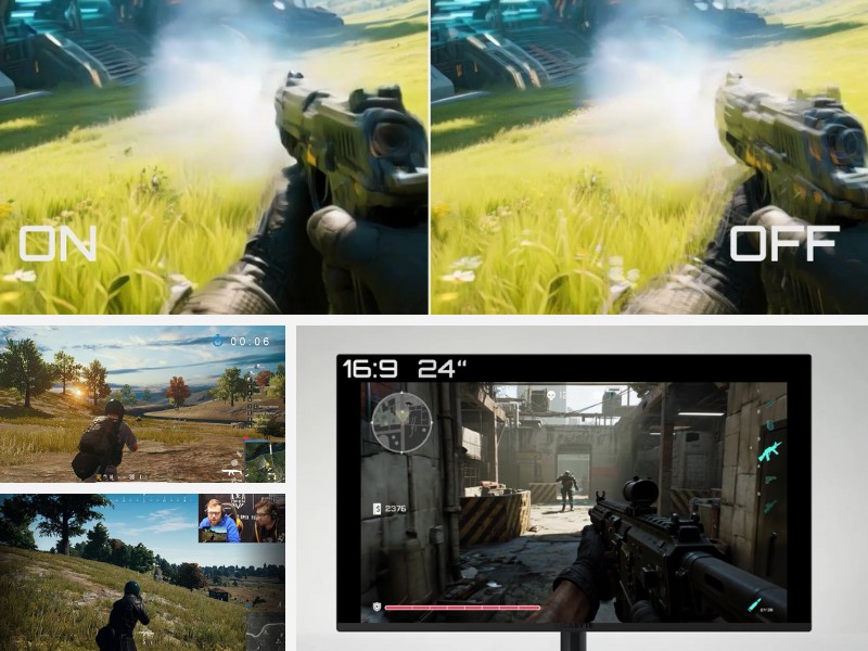 Màn hình Gaming Gigabyte MO27Q28G với bộ công cụ hỗ trợ gaming hiện đại