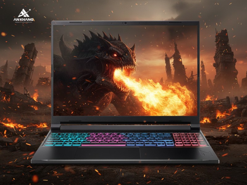 Laptop Acer Gaming Nitro V 16S AI ProPanel ANV16S-41-R337 NH.QZZSV.002 hiển thị tốc độ cao, chuẩn m&agrave;u sắc n&eacute;t