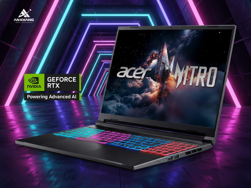 Laptop Acer Gaming Nitro V 16S AI ProPanel ANV16S-41-R337 NH.QZZSV.002 xử l&yacute; đồ họa đẹp mắt