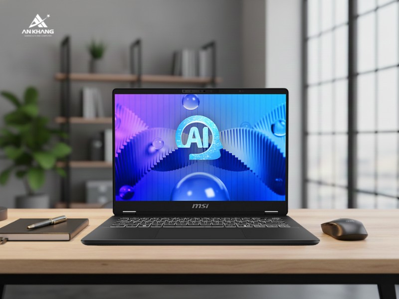 Laptop MSI Prestige 14 AI Evo C1MG-081VN thế hệ mới thông minh, hiện đại, mỏng nhẹ