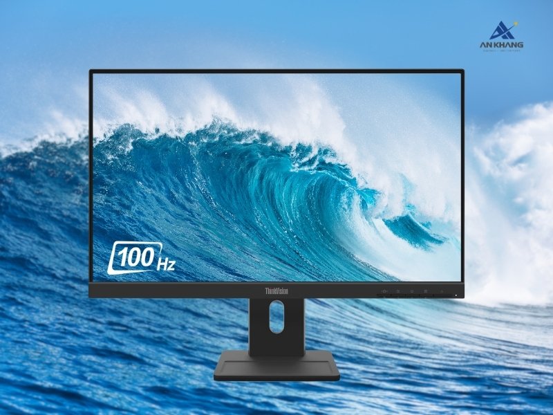 M&agrave;n h&igrave;nh Lenovo ThinkVision E22-40 64C9MAR6VN trang bị tần số qu&eacute;t 100hz cho chuyển động h&igrave;nh ảnh mượt m&agrave;