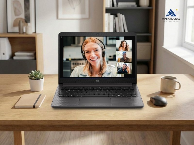 Laptop HP 240R G9 C40M2AT tối ưu cho học tập và làm việc từ xa