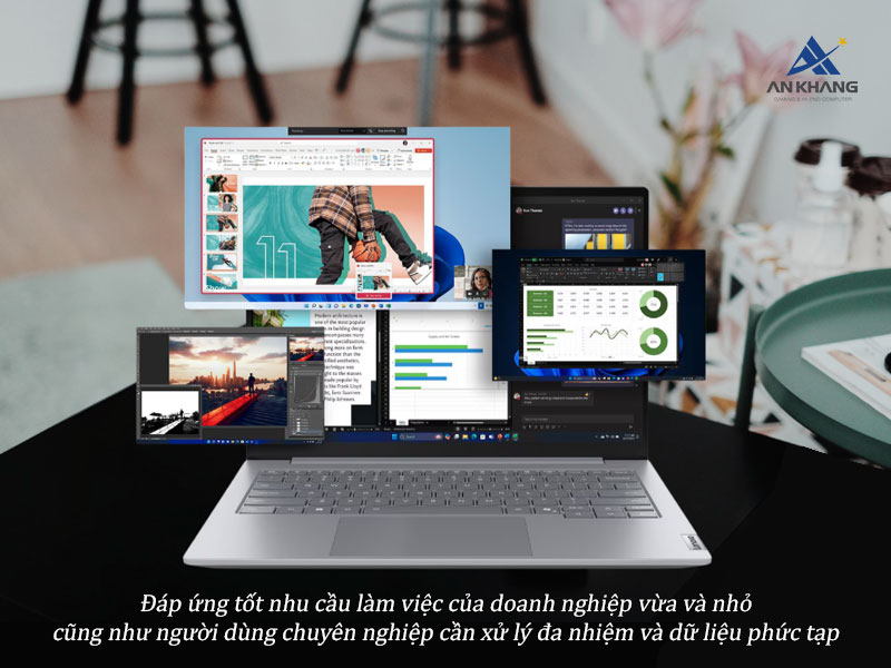 Laptop Lenovo ThinkBook 14 G8 IAL 21SJ00ECVA là lựa chọn lý tưởng cho người dùng cần một chiếc laptop hiệu năng cao, tối ưu AI và vận hành ổn định lâu dài