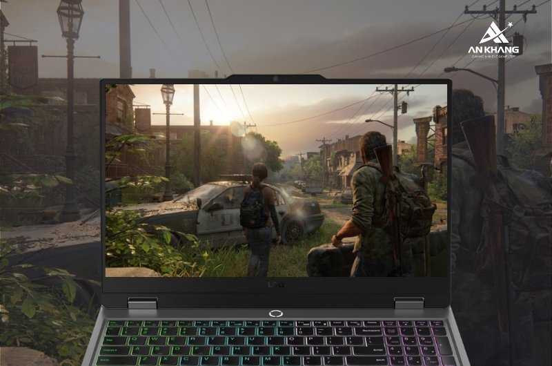 Laptop Lenovo LOQ 15IRX9 83DV01H3VN hiển thị mượt mà, đạt chuẩn màu 100% sRGB