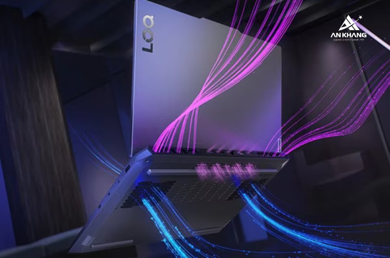 Laptop Lenovo LOQ 15IRX9 83DV01H3VN trang bị hệ thống tản nhiệt Hyper Chamber hiện đại