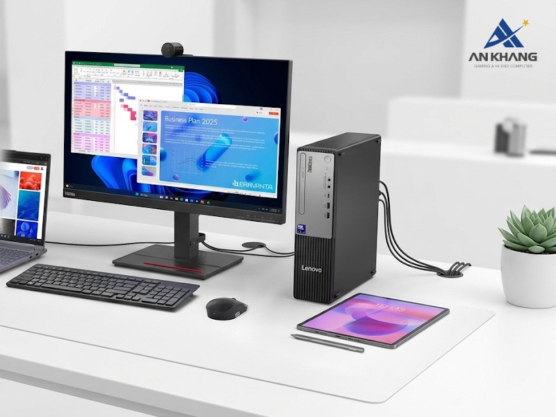 Hệ thống kết nối đầy đủ cho doanh nghiệp của Lenovo ThinkCentre Neo 50s Gen 6 13DM0049VA