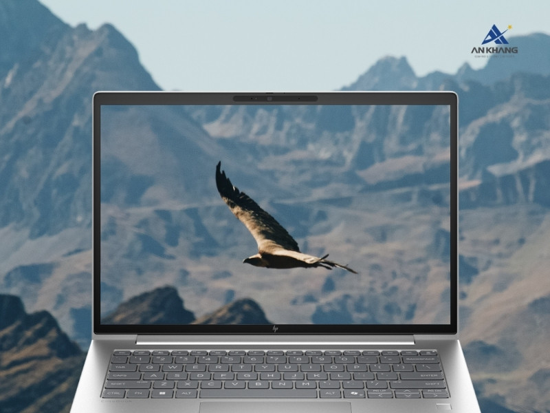 Laptop HP EliteBook 6 G1i 14 BQ9N4PT hiển thị sáng rõ, rộng rãi