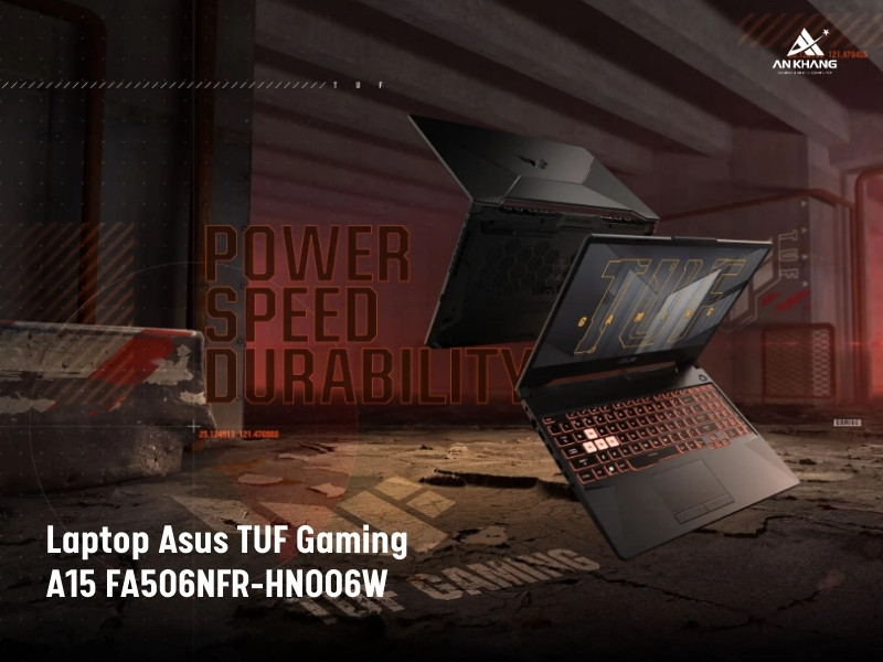 Laptop Asus TUF Gaming A15 FA506NFR-HN006W - Laptop gaming giá rẻ, hiệu năng ổn định