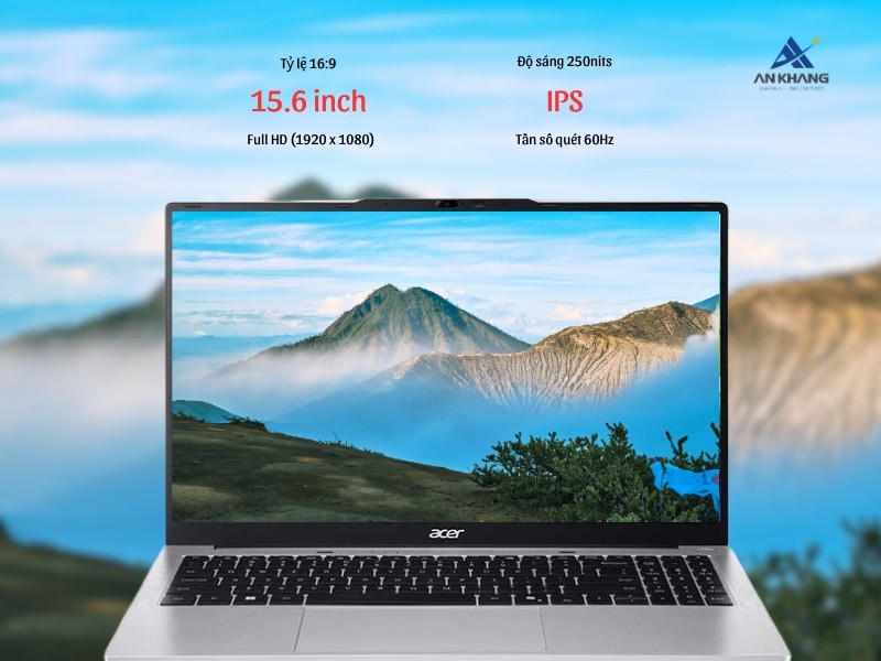 Acer Aspire Lite 15 AL15-71P-517D NX.J7KSV.001 với màn hình FHD IPS sắc nét