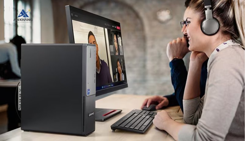 Máy tính để bàn Lenovo ThinkCentre neo 50s Gen 5 12XD002LVA xử lý mọi tác vụ mượt mà, nhanh chóng