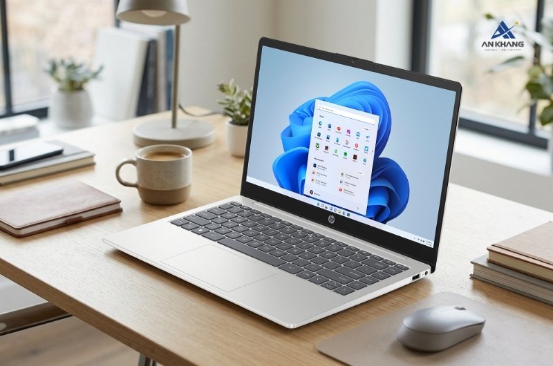 Laptop HP 14-ep1178TU C89ZRPA nổi bật với thiết kế mỏng nhẹ chỉ 1.4 kg