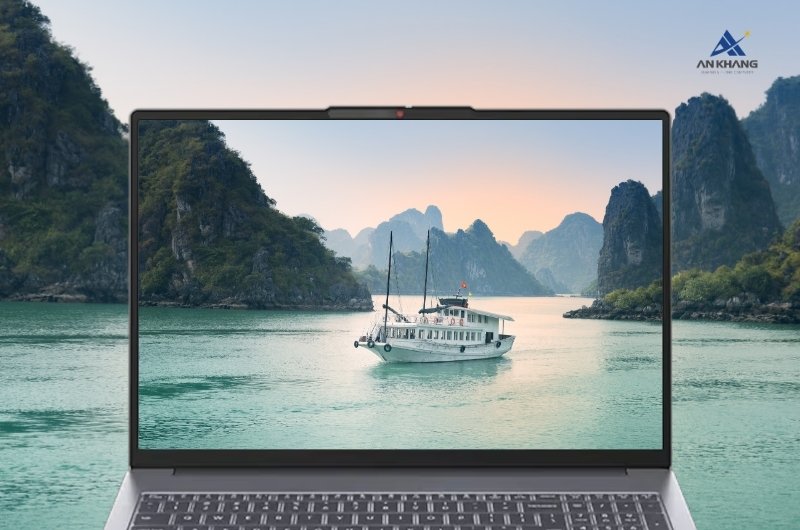 Laptop Lenovo IdeaPad Slim 3 16ARP10 83K80016VN hiển thị rộng rãi với màn hình 16inch tỷ lệ 16:10