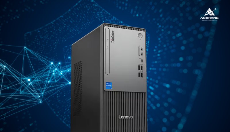 Máy tính để bàn Lenovo ThinkCentre neo 50t Gen 5 12UB0003VA trang bị bảo mật đa lớp vững chắc