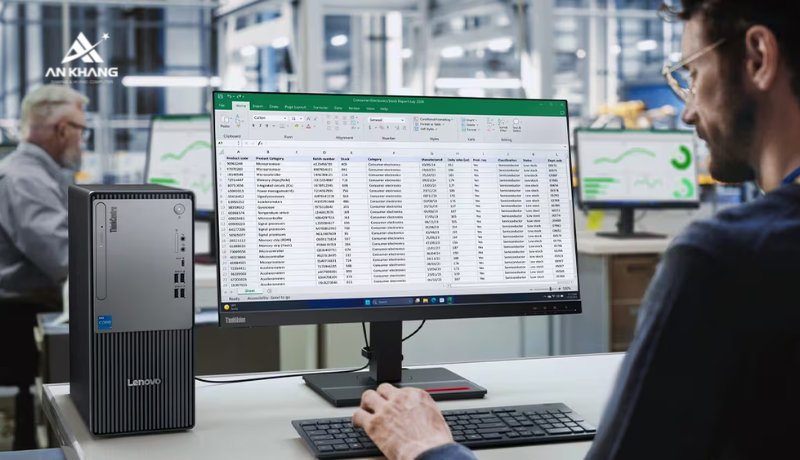 Máy tính để bàn Lenovo ThinkCentre neo 50t Gen 5 12UB0003VA sở hữu hiệu năng ổn định cho đa nhiệm