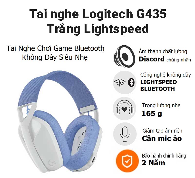 tai-nghe-logitech-g435-trang-lightspeed