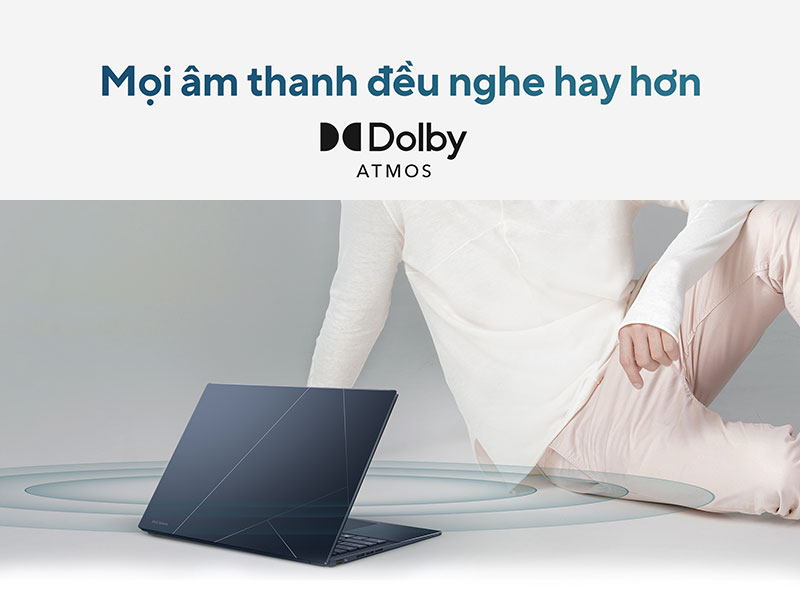 Trải nghiệm âm thanh đỉnh cao trên ASUS Zenbook 14 UX3405CA-PZ188WS
