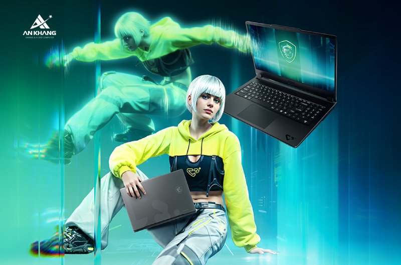 Laptop MSI Cyborg 15 Max C13WE-422VN hiệu năng mạnh mẽ, thiết kế gọn nhẹ chỉ 2kg