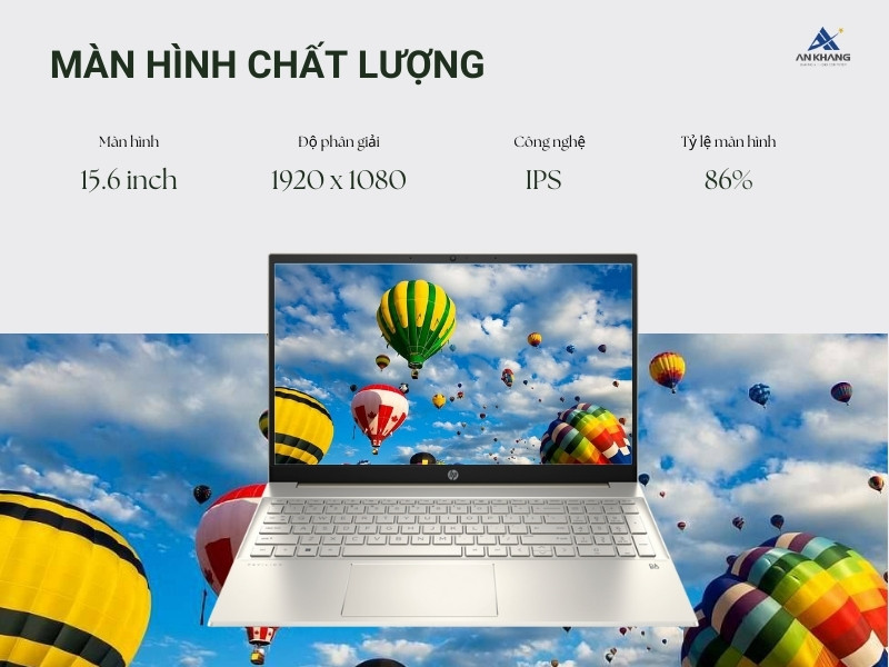 Máy tính xách tay HP Pavilion 15 cho trải nghiệm hình ảnh sắc nét