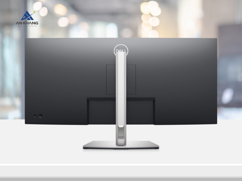 Màn hình cong Dell 34 P3424WE với thiết kế công thái học điều chỉnh linh hoạt