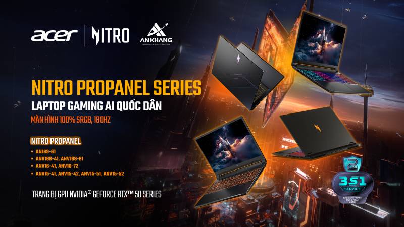 Công nghệ màn hình ProPanel nâng cao trải nghiệm hiển thị trên laptop gaming