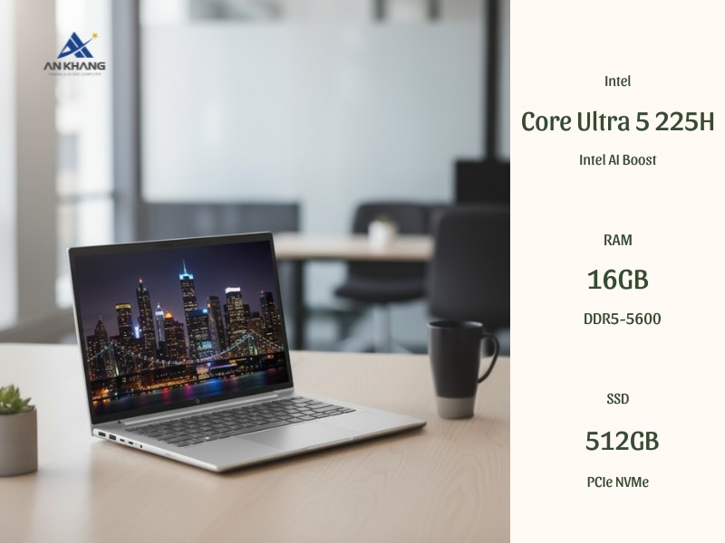 Laptop HP Probook 4 G1i 14 BQ5B4PT hiệu năng AI thế hệ mới