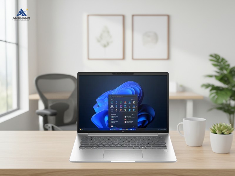 Laptop HP Probook 4 G1i 14 BQ5B4PT thiết kế kim loại mỏng nhẹ, bền bỉ