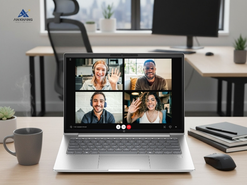 Laptop HP Probook 4 G1i 14 BQ5B4PT tối ưu trải nghiệm giao tiếp trực tuyến