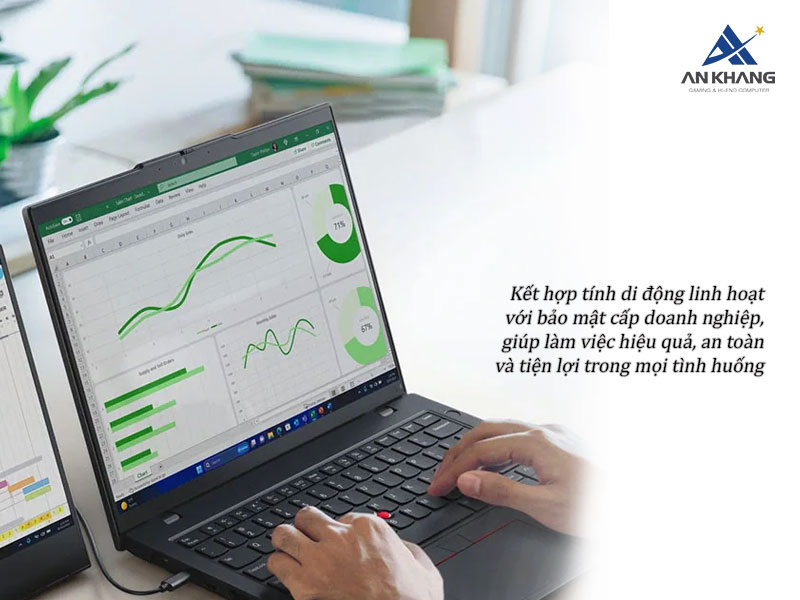 Di động linh hoạt, bảo mật cấp doanh nghiệp c&ugrave;ng Lenovo ThinkPad L14 Gen 6 21S60025VA