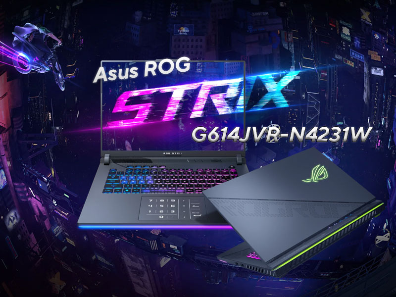 Laptop Asus ROG Strix G16 G614JVR-N4231W - Trợ thủ gaming mạnh mẽ