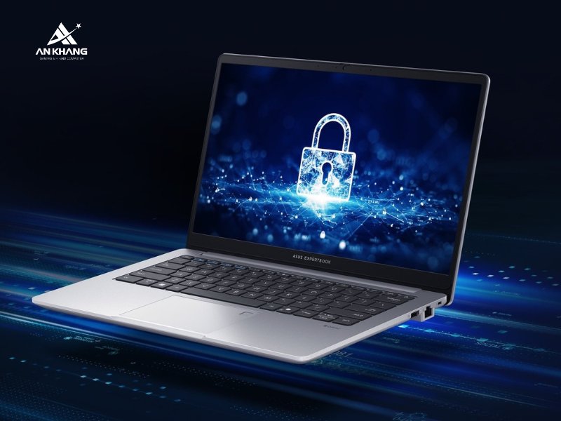 Laptop ASUS ExpertBook P1 P1403CVA-i308-50W trang bị bảo mật đa lớp vững chắc