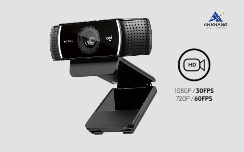 Webcam Logitech C922 Pro Stream 960-001090 cho hình ảnh chất lượng cao