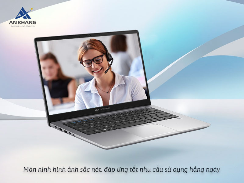 ASUS ExpertBook P1 P1403CVA-C5H16-63WS với màn hình 14.0 inch hiển thị rõ ràng phù hợp nhu cầu thường ngày