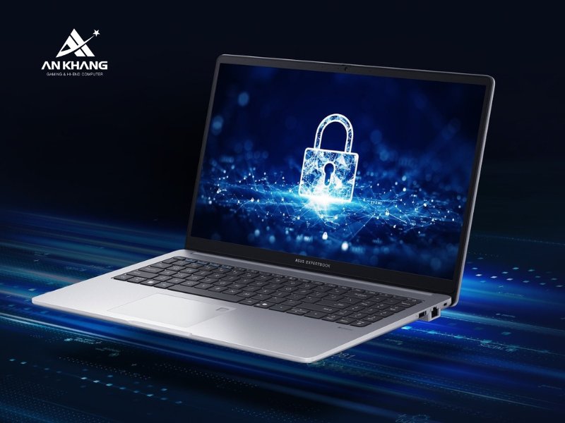 ASUS ExpertBook P1 P1503CVA-S71559W trang bị hàng rào bảo mật vững chắc cho mọi dữ liệu