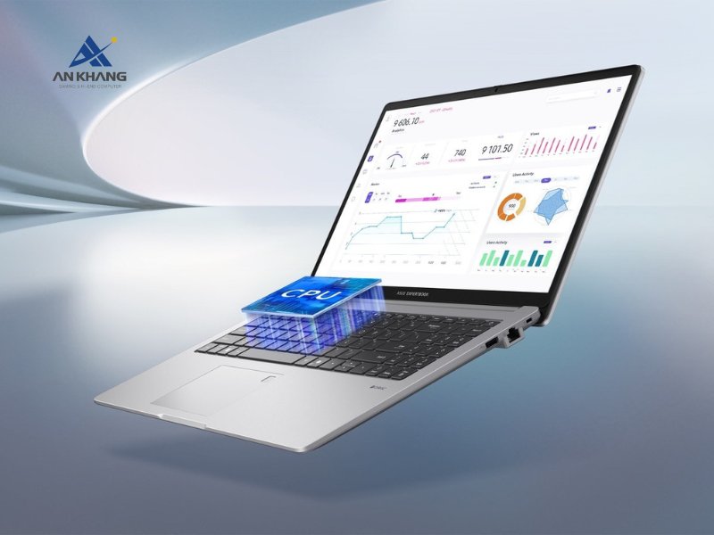 Laptop ASUS ExpertBook P1 P1503CVA-S71559W trang bị hiệu năng ổn định dài hạn
