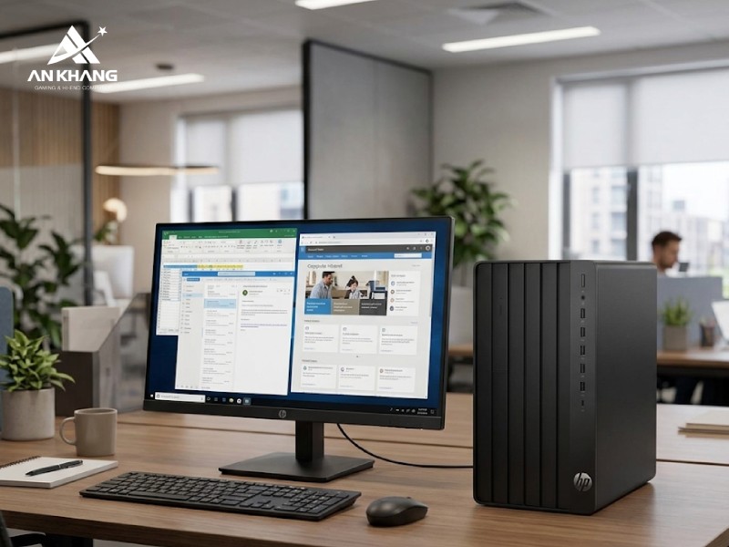 Hiệu năng xử lý mạnh mẽ cùng HP Pro Tower 280 G9 C46BJAT