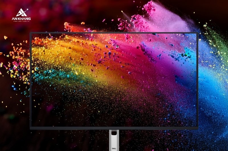 Màn hình LCD Dell P2725HE mang đến chất lượng hiển thị rõ nét, màu sắc chân thực ở mọi góc nhìn