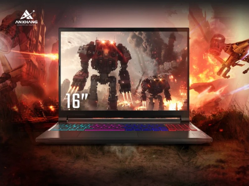 Acer Gaming Nitro 16 AI ProPanel AN16S-61-R5F4 NH.QXFSV.001 nổi bật với màn hình 16 inch chuẩn màu 