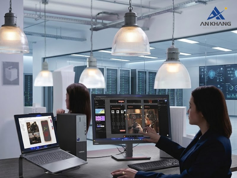 Máy tính để bàn Lenovo ThinkCentre neo 50s Gen 6 13DM003NVA sở hữu hiệu năng mạnh mẽ và khả năng đa nhiệm thoải mái