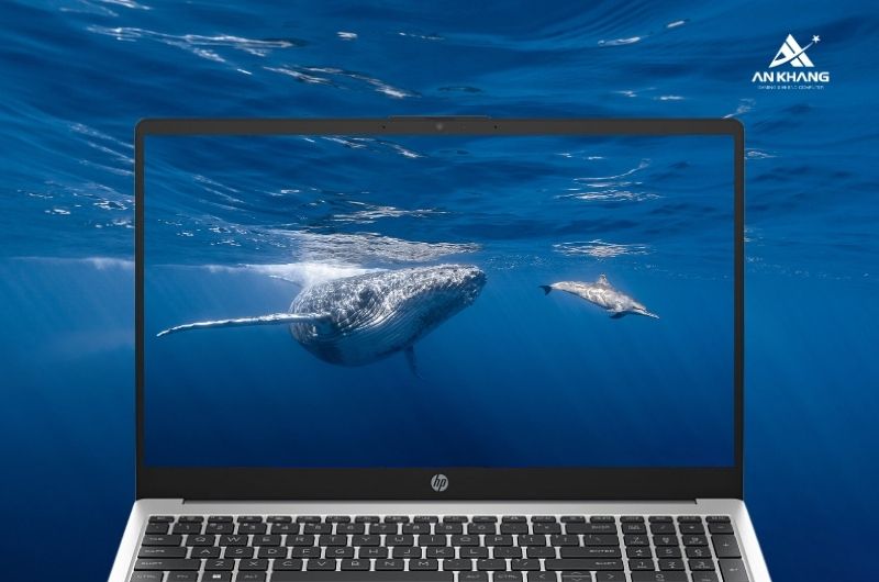 Laptop HP 250 G10 B1RY5PT hiển thị rộng rãi, rõ nét với màn hình 15.6inch Full HD IPS