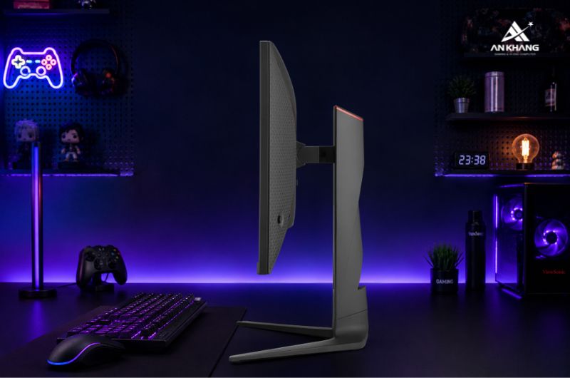 Màn hình ViewSonic XG2735-2K sở hữu thiết kế công thái học toàn diện hiếm thấy trong tầm giá
