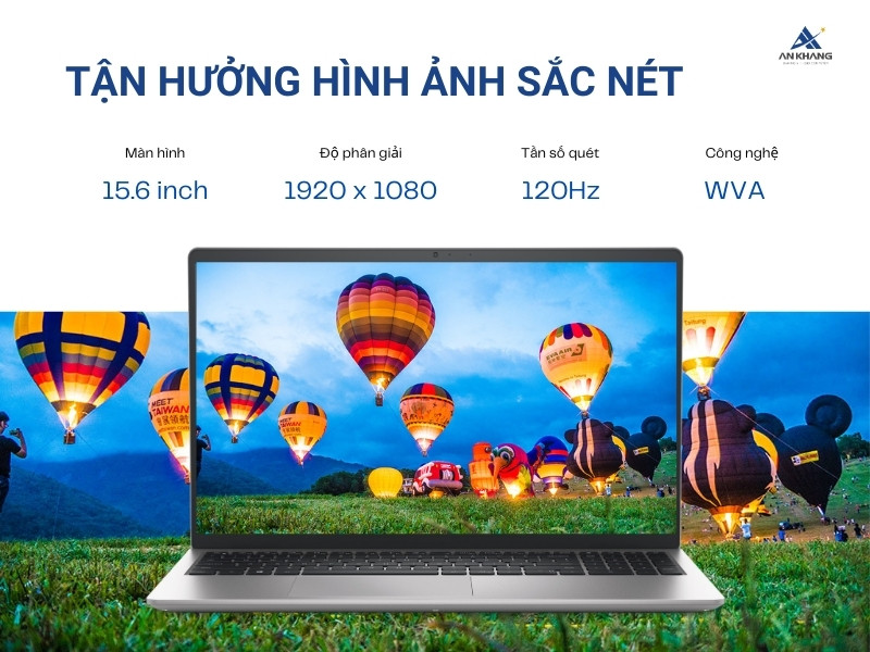 Laptop Dell Inspiron 3530 với chất lượng hình ảnh sắc nét