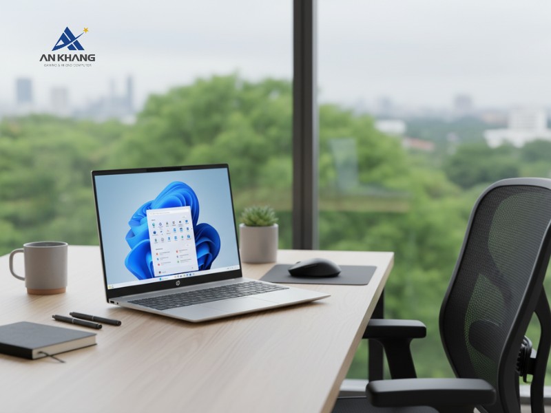 Laptop HP OmniBook 5 AI 16-af1054TU C1MN8PA với thiết kế vỏ nhôm cao cấp bền bỉ