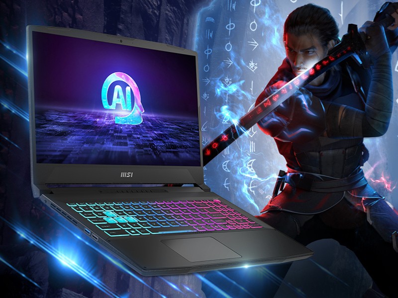 Laptop Gaming MSI Katana A15 AI B8VG 466VN - Hiệu năng vượt trội, đồ họa đỉnh cao