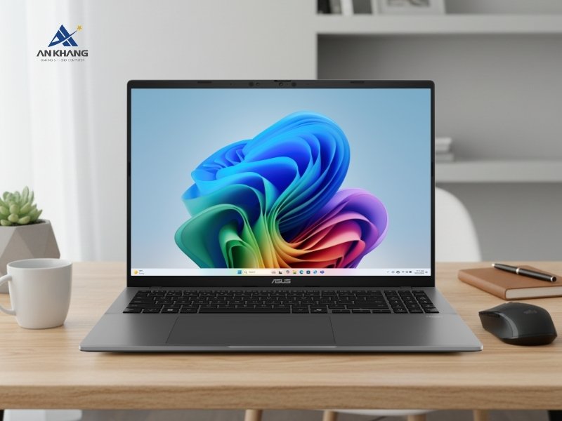 Laptop ASUS Vivobook S16 S3607QA-SH040WS mỏng nhẹ, bền bỉ, th&ocirc;ng minh đạt chuẩn Copilot+ PC