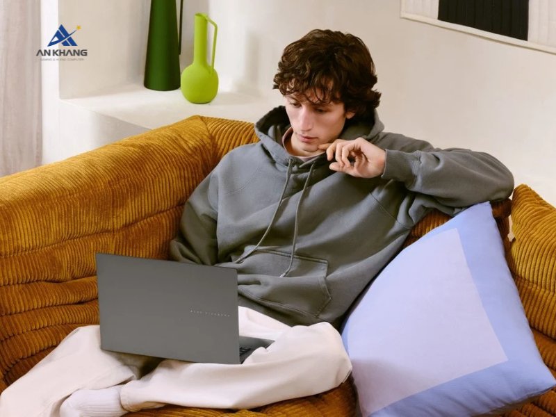 Laptop ASUS Vivobook S16 S3607QA-SH040WS cho thời lượng pin ấn tượng