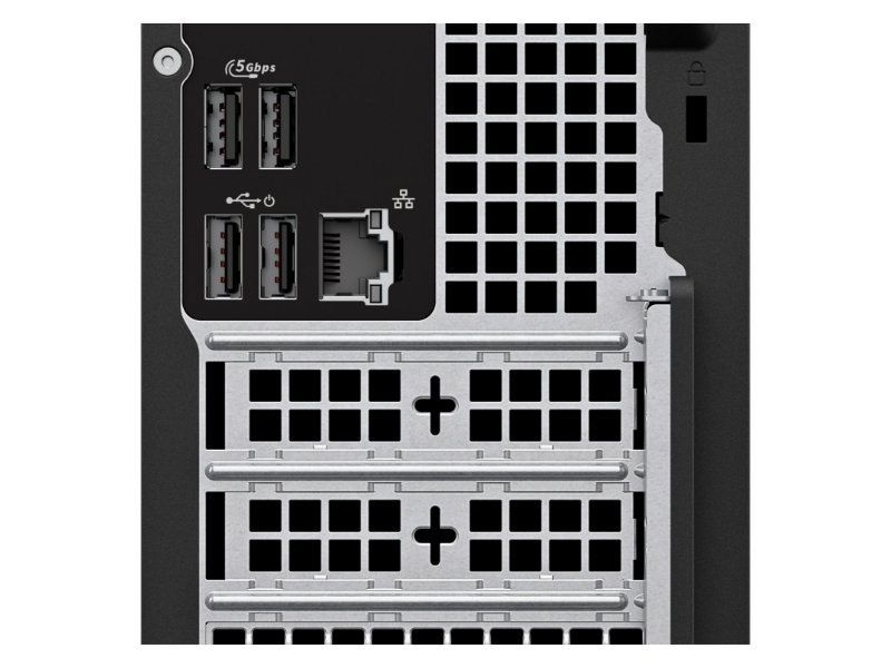 Máy tính để bàn Dell Slim ECS1250 71066639 nổi bật với thiết kế Slim nhỏ gọn nhưng dễ dàng nâng cấp