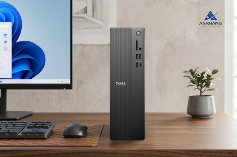 Máy tính để bàn Dell Slim ECS1250 71066639 tôi ưu không gian, giữ trọn hiệu suất