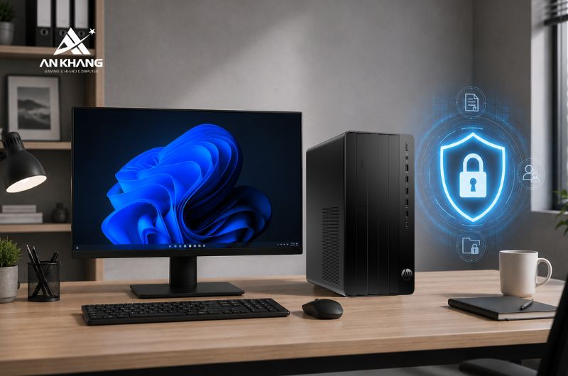 Máy tính để bàn HP Pro Tower 280 G9 9E816PT tăng cường bảo mật và quản trị hệ thống